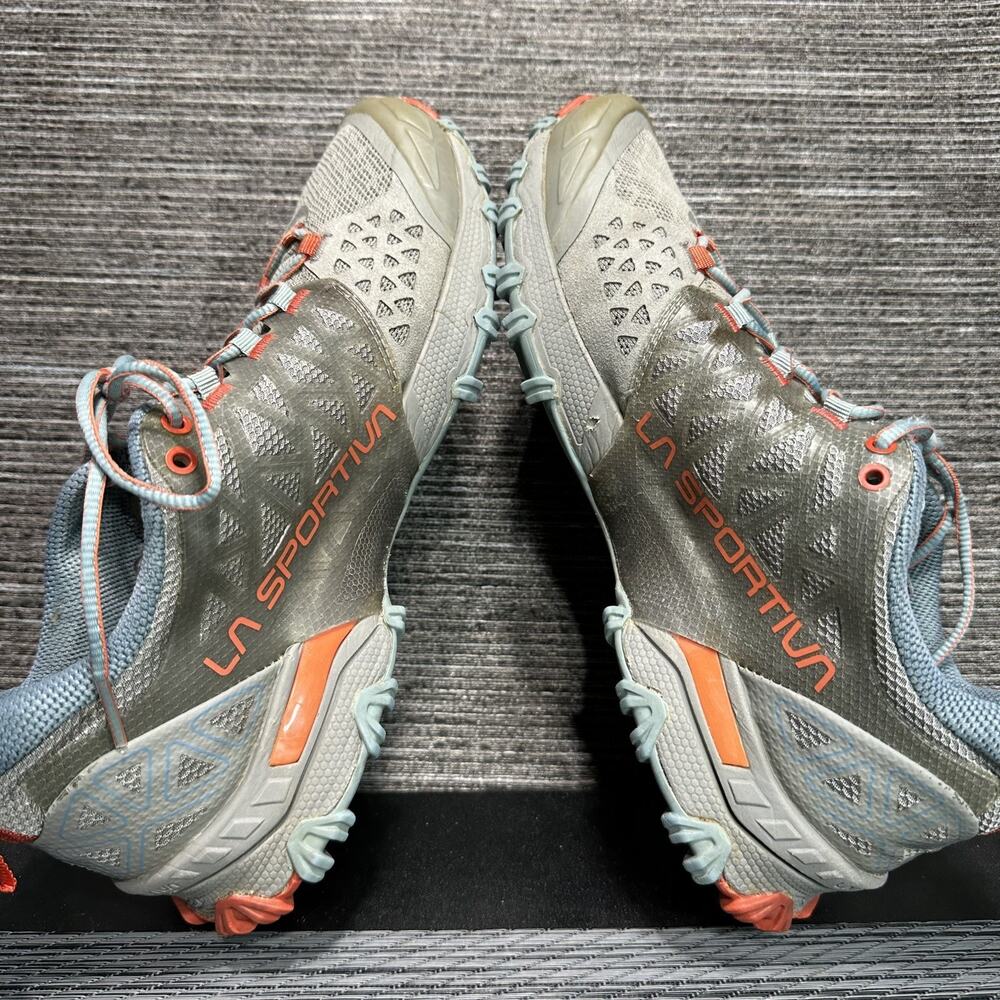 La Sportiva Shoes Womens 9.5 Gray Bushido II Trail Mountain Running Sneakers - Picture 14 of 16